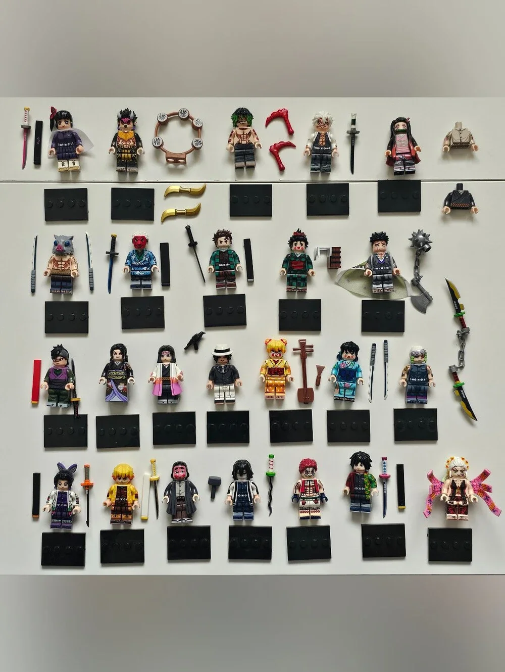 Lot of 24 Lego Demon Slayer Kimetsu No Yaiba Minifigures
